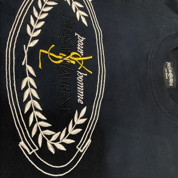 Vintage Yves Saint Laurent YSL crewneck sweater - Picture 1 of 2